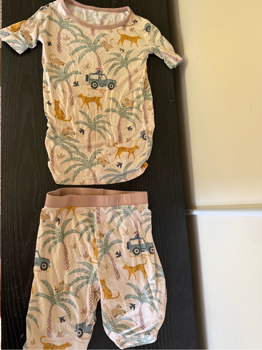 Little Sleepies jungle Safari print